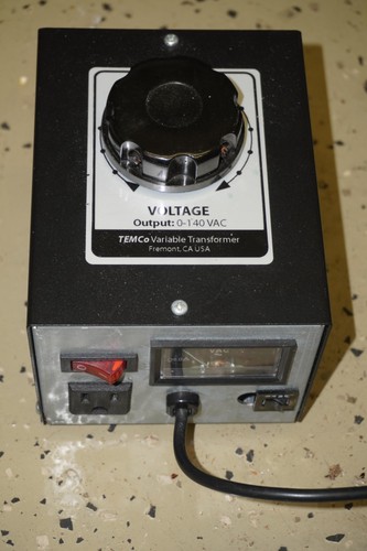 Temco tvt001 variac variable - tvt001,