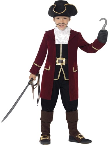 Deluxe pirate captain costume - pirate,
