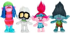 BRAND NEW TROLLS WORLD TOUR 7 INCH PLUSH SOFT TOY POSH PAWS POPPY BRANCH PRINCE 