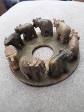 Small Handcarved Onyx Circle