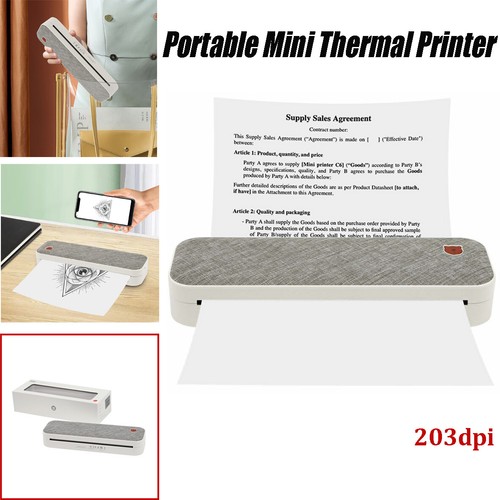 Mini thermal printer - a4,