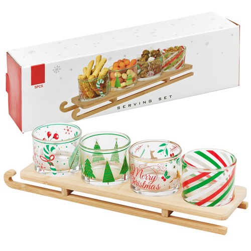 Piece christmas glass - 5,