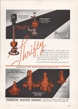 1939 Ad * Penberthy Injector Company Automatic Cellar Drainer Sump Pump