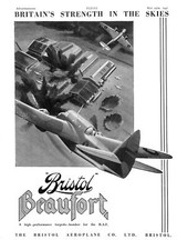 WW2 Advert Bristol BEAUFORT