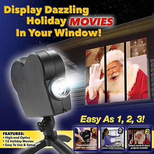 Led christmas holographic - led,
