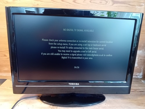Toshiba lcd tv - tv, black