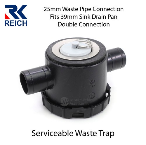 Reich double sink waste - reich,