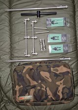 Full SOLAR Captive Banksticks/Buzzer Bar Setup Carp Fishing