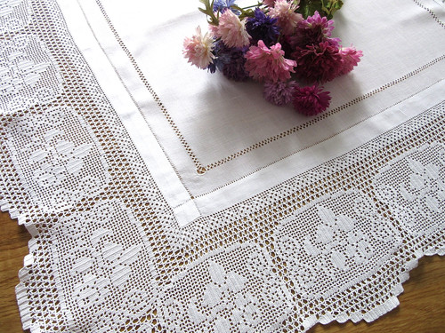 Elegant antique white linen - elegant,