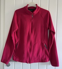 Berghaus Women’s Full Zip Fleece In Raspberry Pink Size 12