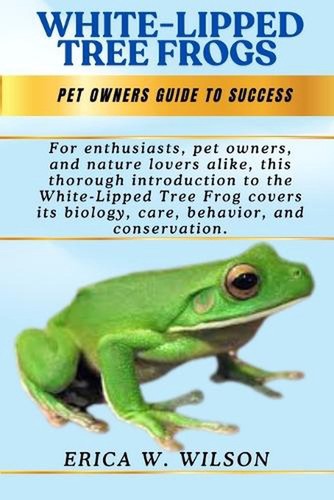 White lipped tree frogs - white-lipped,
