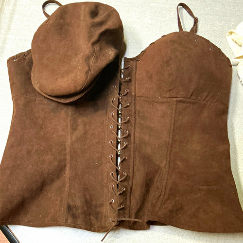 Dreamgirl brown overbust - brown,
