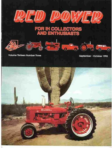 Cotton picker history - ih,
