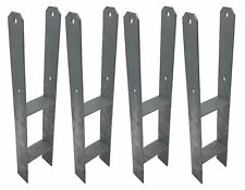 4-Piece Set H-Bracket Post