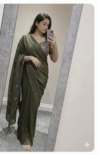 Elegance in Olive: Metallic