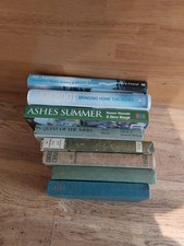 TEN  Cricket Books relating to