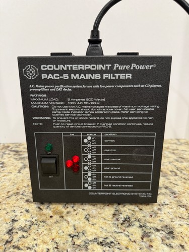 Counterpoint pure power pac - pure, pac-5