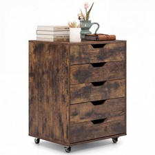 Wood Printer Stand Home Office