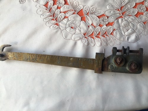 Balance scale bar brass made - balance, bar.