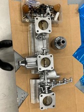 Triple 11/2" SU carburettor bodies & linkage spindles
