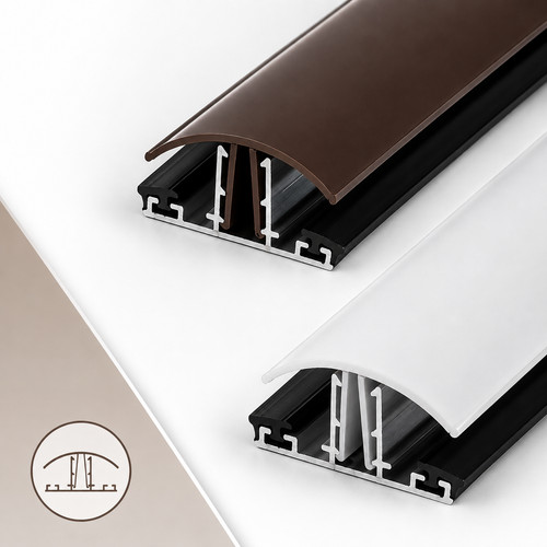 Snap down glazing - snap, 10mm