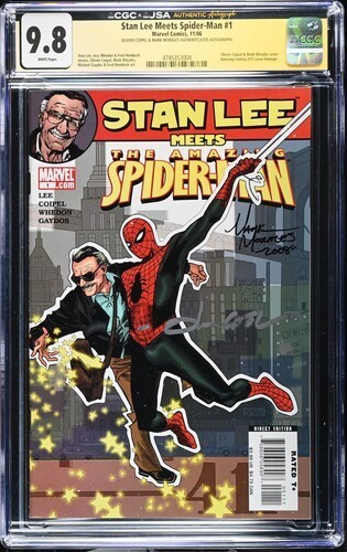Stan lee meets spider man - stan,