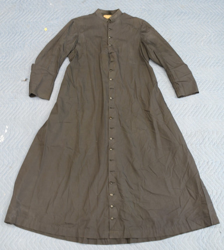 Used loose black cassock - loose,