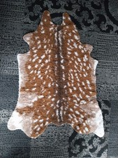 Fake Deer Rug Small