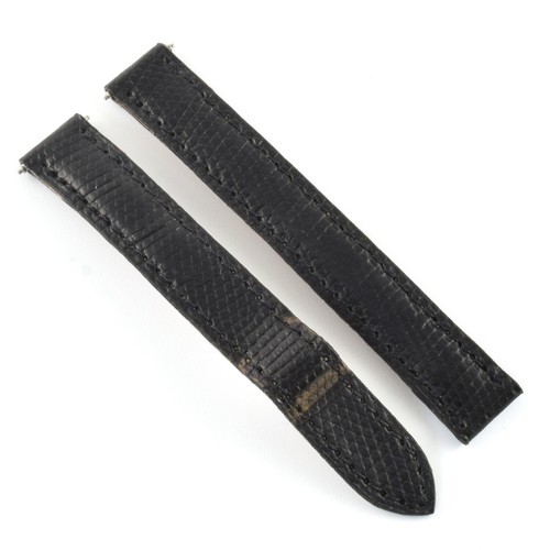 Authentic cartier black lizard - authentic,
