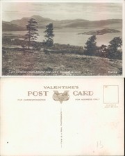 Loch Lomond from above the Luss Road Balloch Valentine Landscapes Lakes real