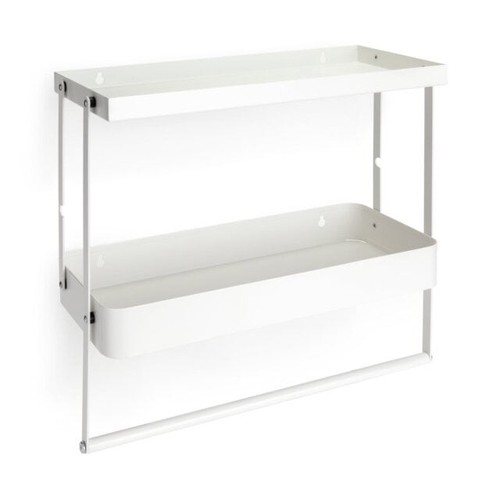 Habitat white shelving unit - white,