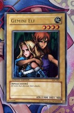 Yugioh, Gemini Elf, IOC-SE1, Ultra Rare, Limited Edition, LP/NM