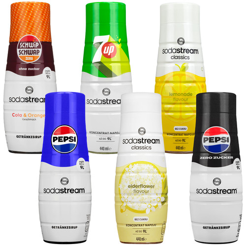 New sodastream syrup - new,