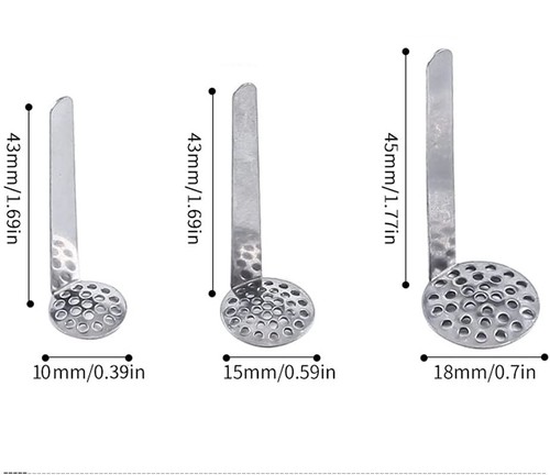 10mm 15mm 18mm concave metal - 10mm,