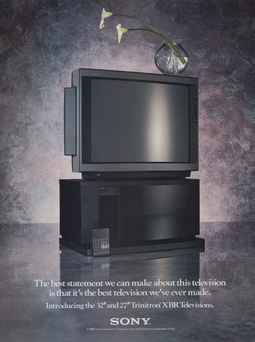 Sony xbr trinitron 37 - sony,