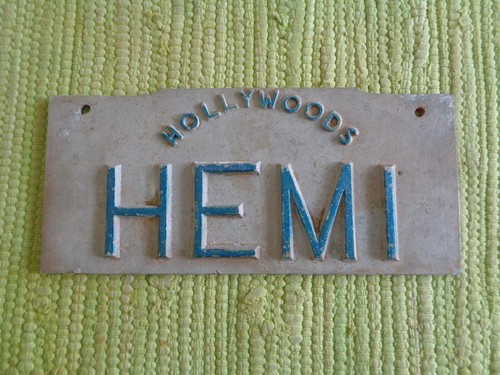 Vintage hollywoods hemi cast - hollywoods,