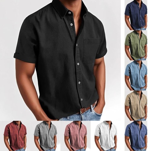Mens soft cargo shirt - mens, casual