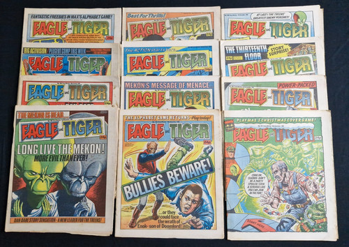 Eagle tiger comic 1985 - eagle, #