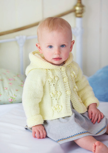 Knitting pattern baby - knitting, hooded