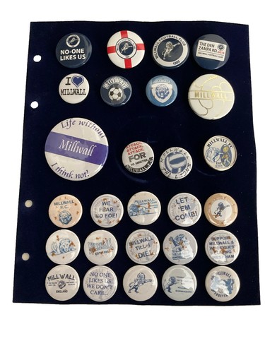 Millwall pin badges of - 27,