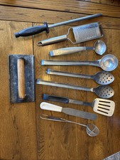 Commercial Kitchen Utensils Spoons Burger Press Ladles Grater 