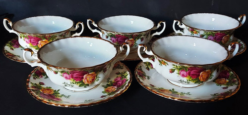 Five royal albert old country - royal,