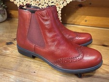 HOTTER ladies burgundy Red