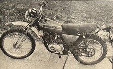KAWASAKI KE 175 ORIGINAL 1978 REPORT + TECH SPEC COVERING 1 PAGE