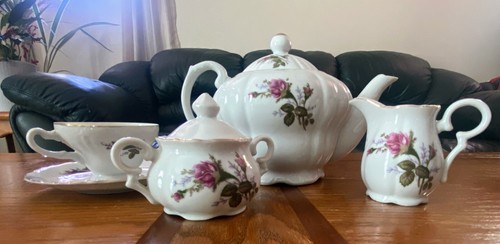 Vintage porcelain musical - vintage,