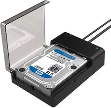 Hard Drive Docking Station Lay-Flat USB 3.0 to SATA -  Sabrent EC-DFLT