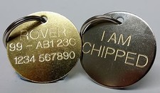 Luxury Pet Tag 30mm Collar