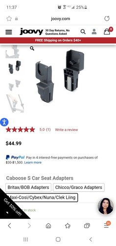 Joovy caboose nuna maxi - s, nuna/maxi