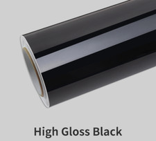 Gloss black vinyl - gloss,