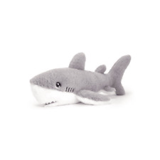 Great White Shark Plush Toy - 100% Recycled Eco Soft Teddy - Keel Keeleco